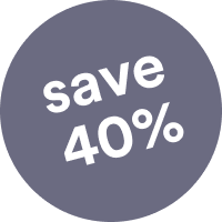 Save 40%